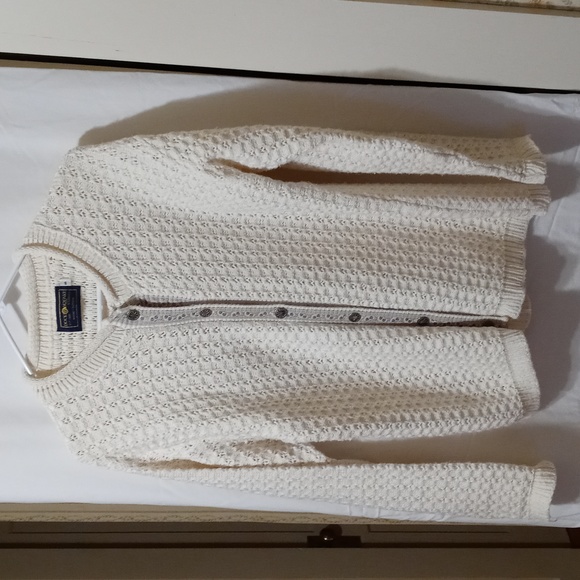 Dock Square Clothiers Sweaters - Cable Knit Cardigan | Dock Square | Made in the USA